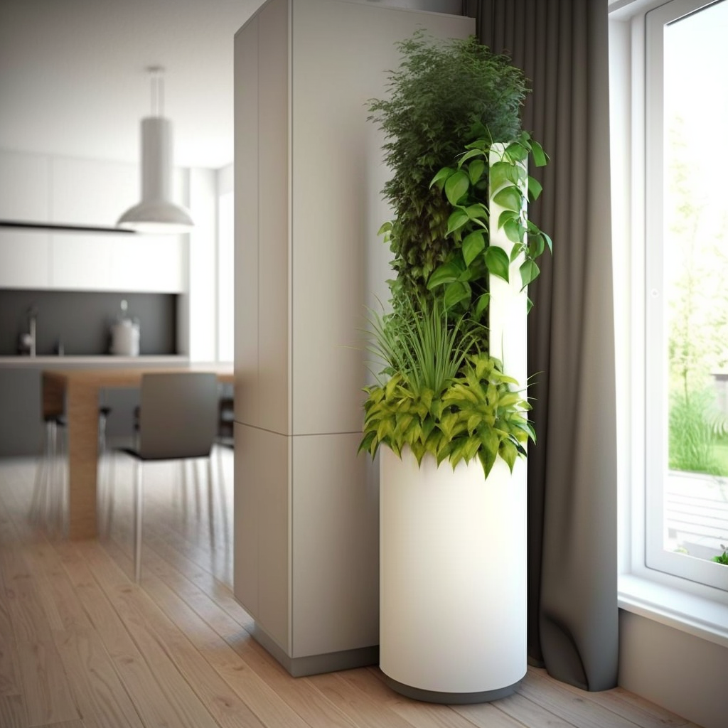 Maak kennis met de groene kolom: de perfecte oplossing voor kleine ruimtes